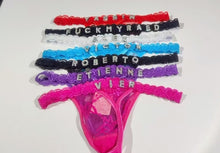 Load and play video in Gallery viewer, Customizable Icy Charm Thong