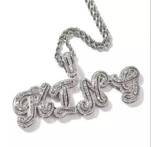 Load image into Gallery viewer, Double Cursive Name Chains