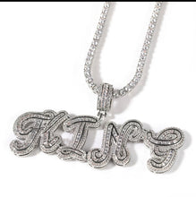 Load image into Gallery viewer, Double Cursive Name Chains