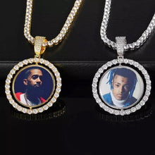 Load image into Gallery viewer, Rotating Iced Out Pendant