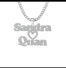 Load image into Gallery viewer, Mi Amor Double Name Plate
