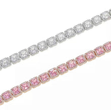 Load image into Gallery viewer, Icy Squares Bracelet
