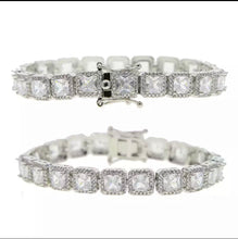 Load image into Gallery viewer, Icy Squares Bracelet
