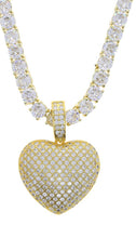 Load image into Gallery viewer, Icy Heart Tennis Neckless
