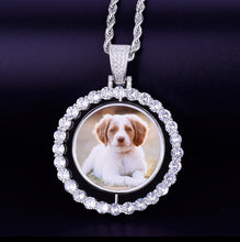 Load image into Gallery viewer, Rotating Iced Out Pendant
